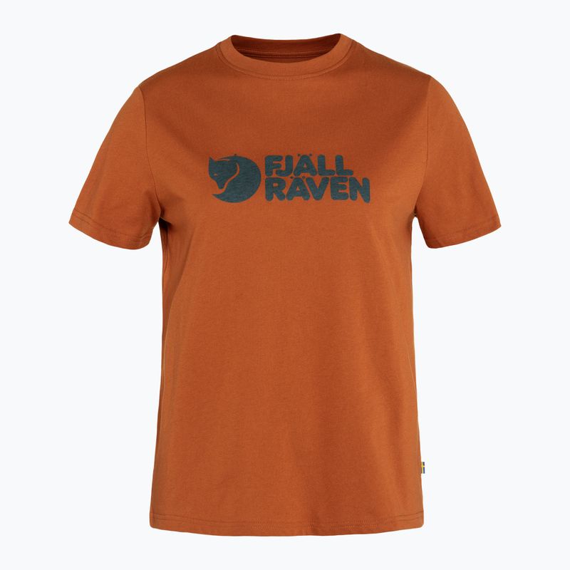 Dámske trekingové tričko Fjällräven Logo brown F87146