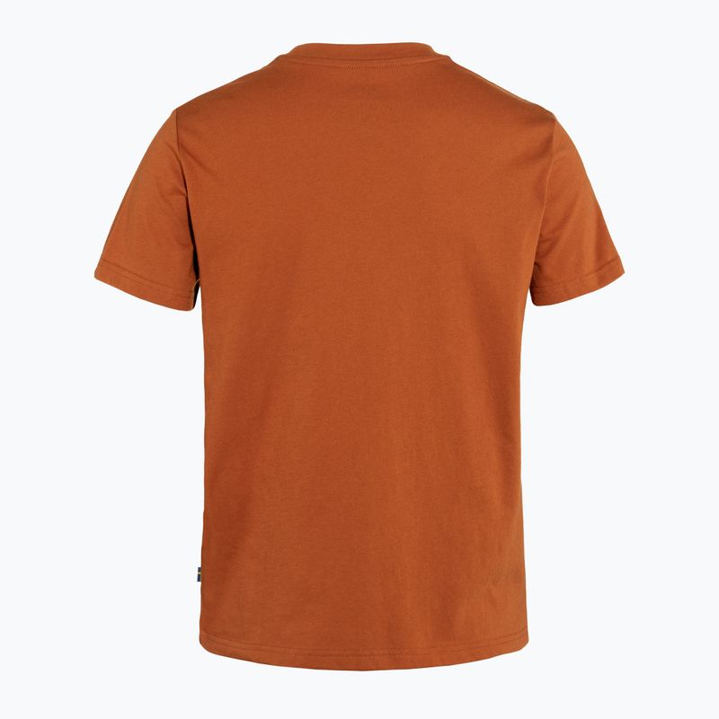 Dámske trekingové tričko Fjällräven Logo brown F87146 2
