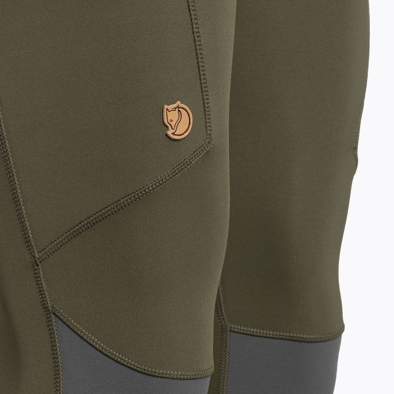 Dámske trekingové nohavice Fjällräven Abisko Trekking Tights Pro deep forest 3