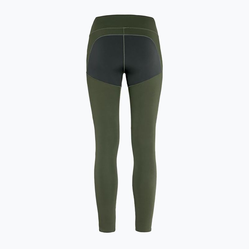 Dámske trekingové nohavice Fjällräven Abisko Trekking Tights Pro deep forest 5