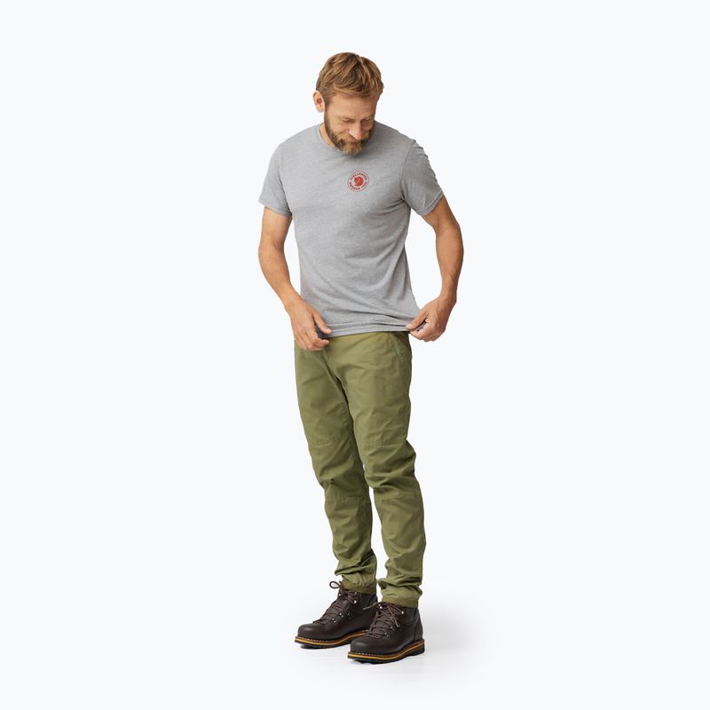 Pánske tričko Fjällräven 1960 Logo grey/melange 2