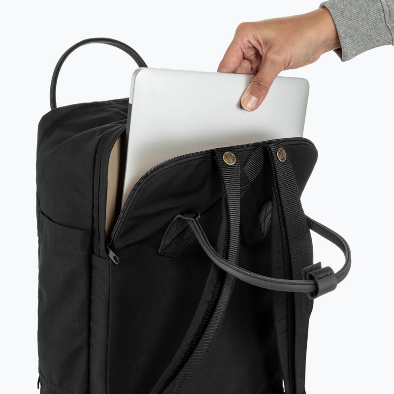 Mestský batoh Fjällräven Kanken no. 2 Black Laptop 15" 18 l black 11