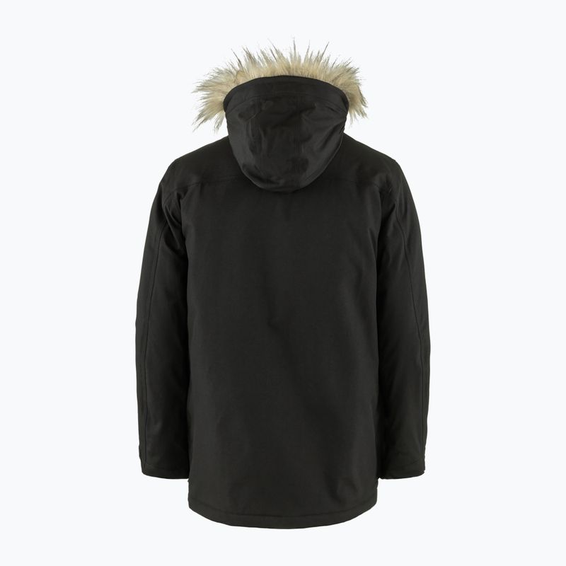 Pánska zimná bunda Fjällräven Nuuk Lite Parka 550 black 7