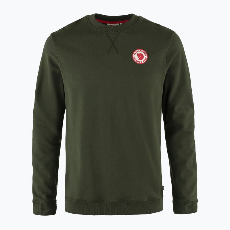 Pánsky sveter Fjällräven 1960 Logo Badge deep forest