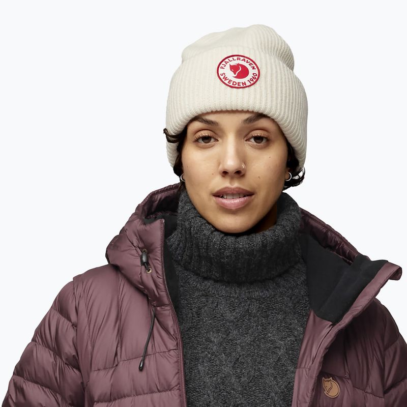Zimná čiapka Fjällräven 1960 Logo Hat chalk white 3
