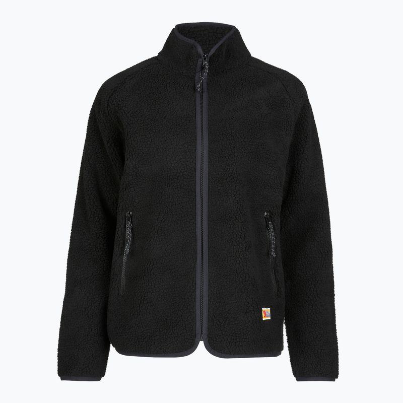 Dámska mikina Fjällräven Vardag Pile black