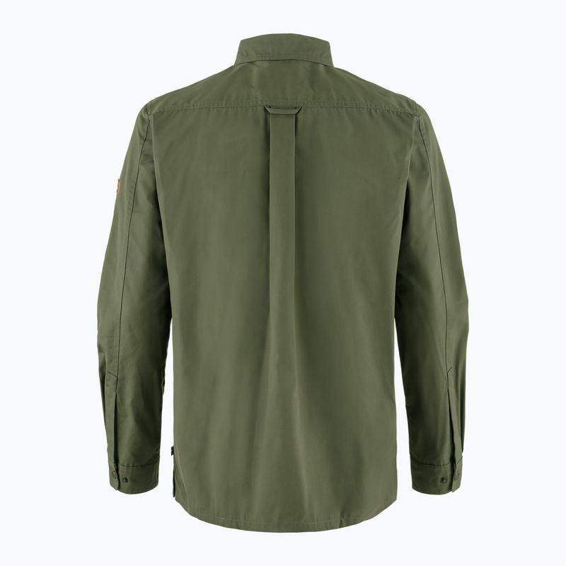 Pánske tričko Fjällräven Singi Overshirt laurel green 2