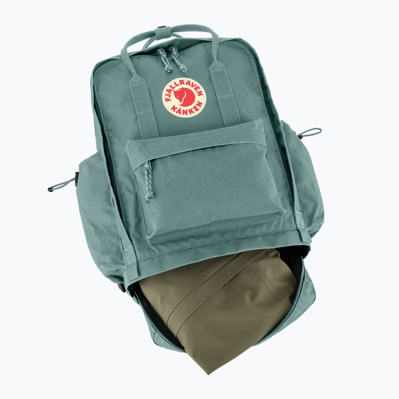 Fjällräven Kånken Outlong 18 l frost green mestský batoh 5