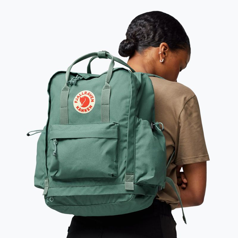 Mestský batoh Fjällräven Kånken Outlong 18 l frost green 6