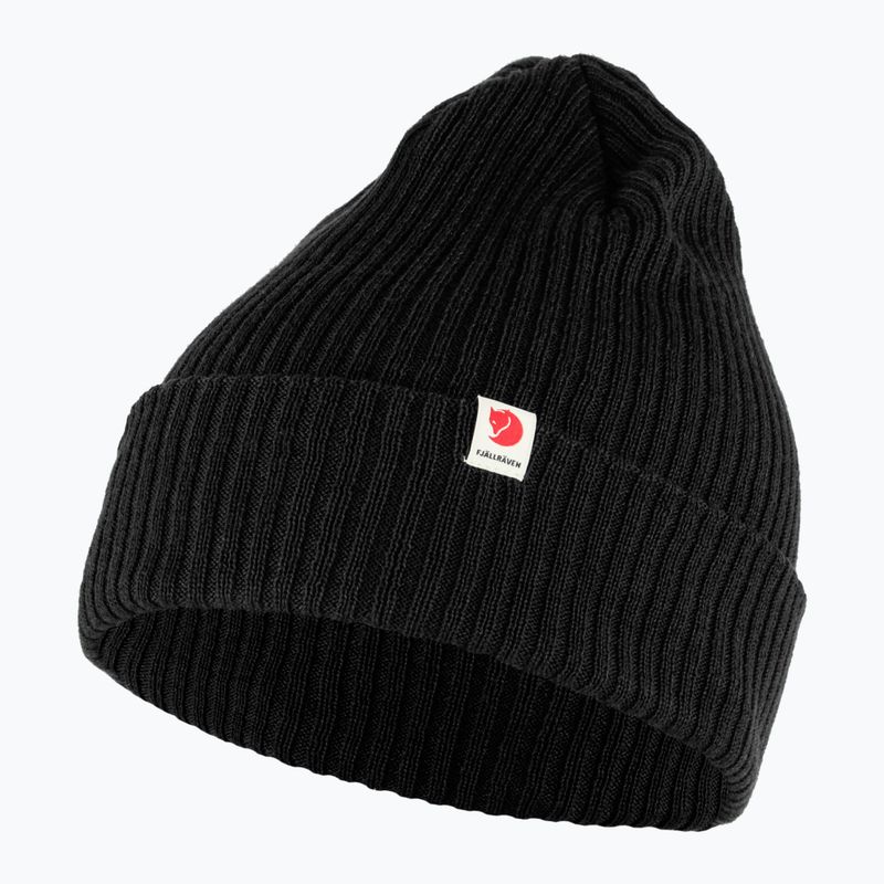 Zimná čiapka Fjällräven Rib Hat black