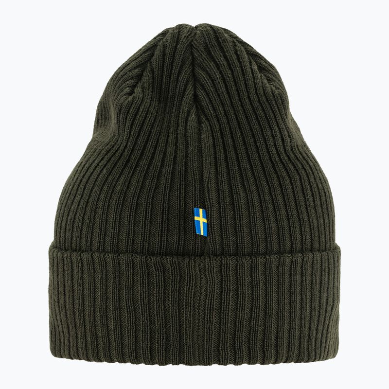 Zimná čiapka Fjällräven Rib Hat deep forest 3