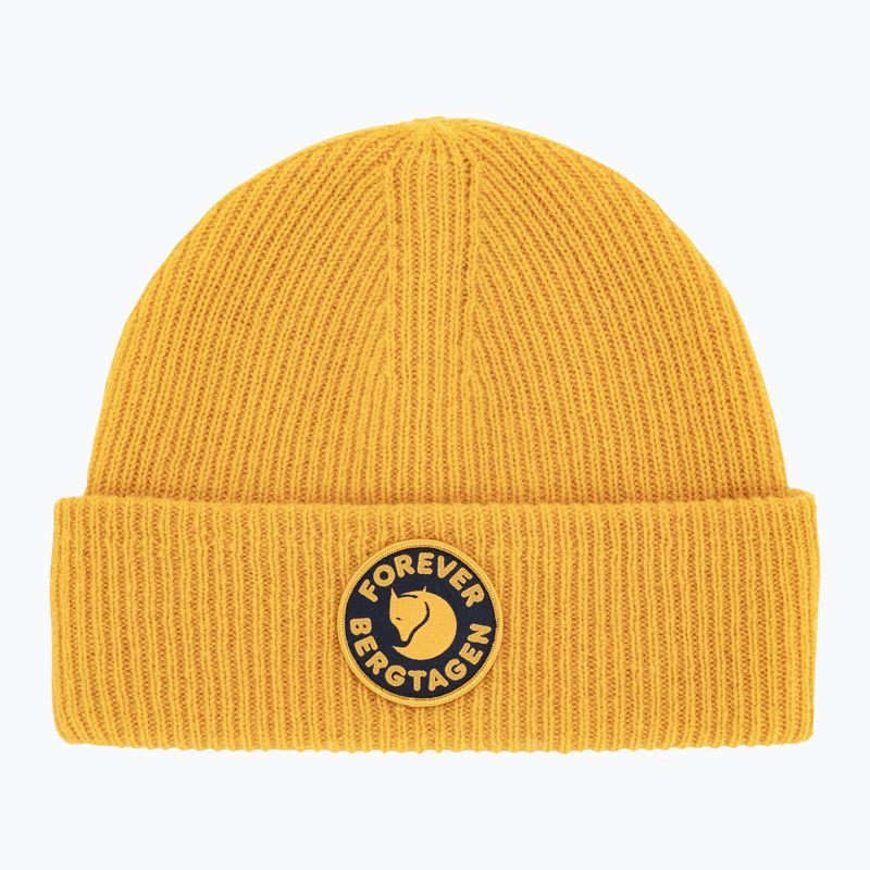 Zimná čiapka Fjällräven Bergtagen Forever Wool mustard yellow 3