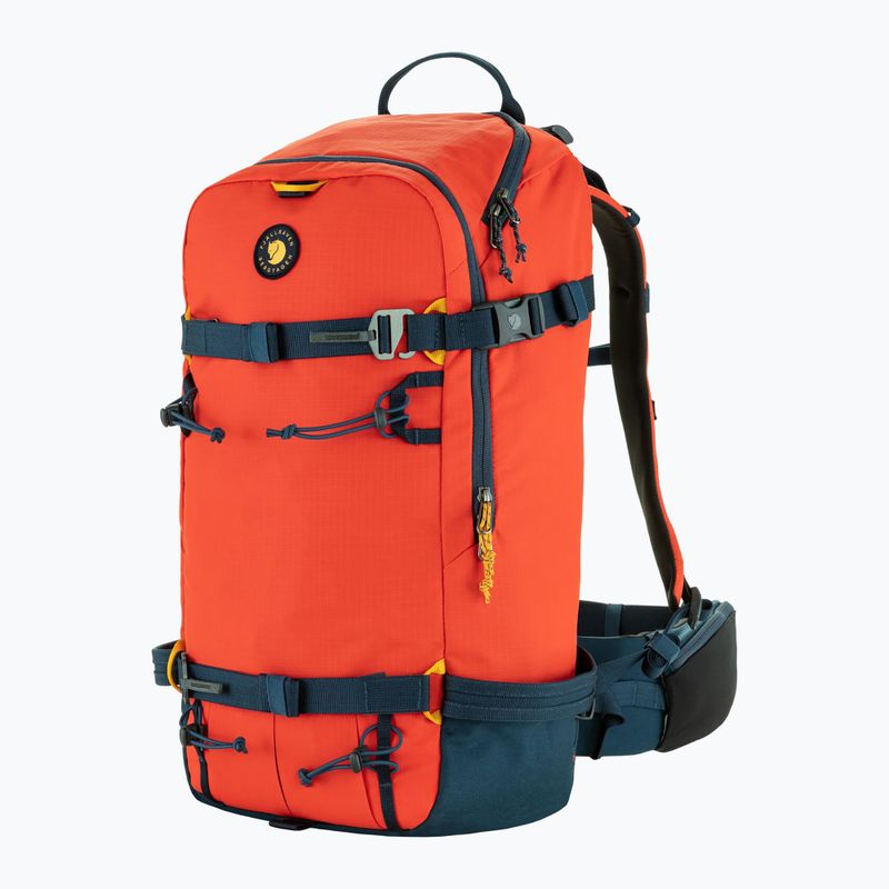 Trekkingový batoh Fjällräven Bergtagen Touring 30 l flame orange/mountain blue 2