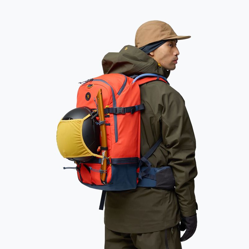 Trekkingový batoh Fjällräven Bergtagen Touring 30 l flame orange/mountain blue 17