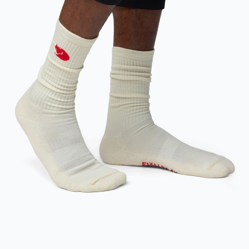 Ponožky Fjällräven Wool eggshell 2