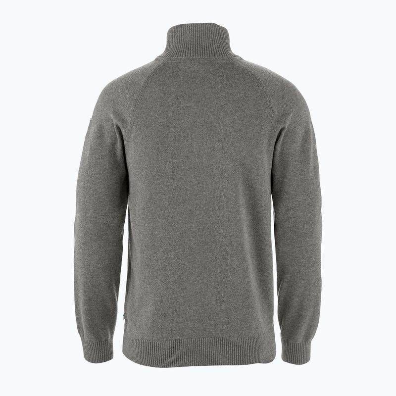 Pánska trekingová mikina Fjällräven Övik Lite Half Zip grey 2