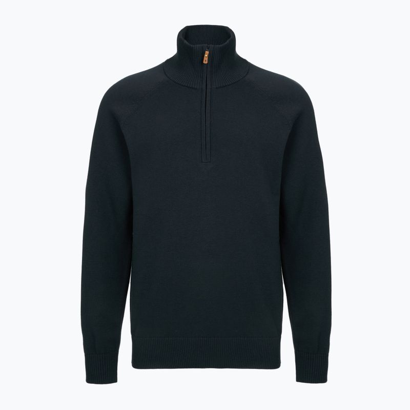 Pánska trekingová mikina Fjällräven Övik Lite Half Zip dark navy