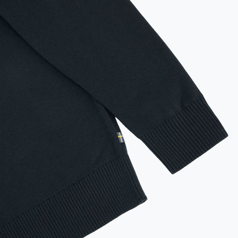 Pánska trekingová mikina Fjällräven Övik Lite Half Zip dark navy 4