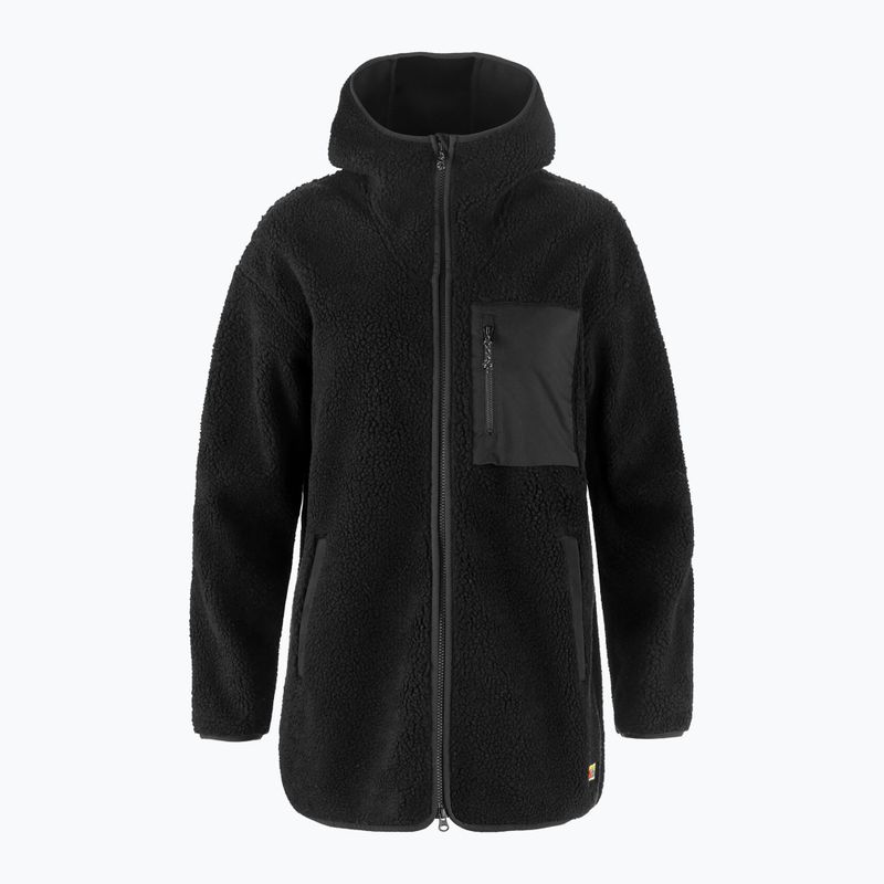 Dámska mikina Fjällräven Vardag Pile Fleece Long black 5