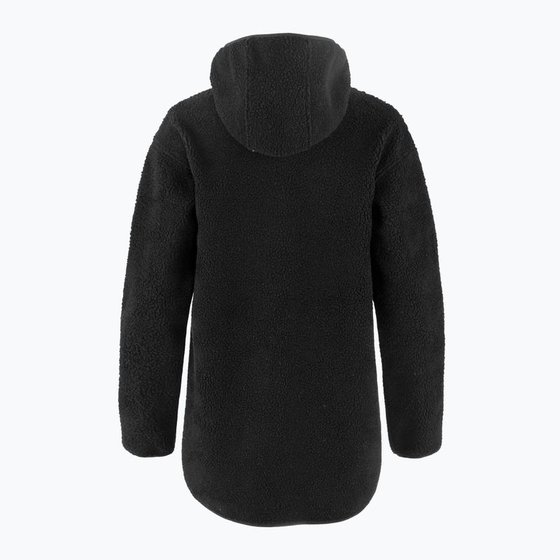 Dámska mikina Fjällräven Vardag Pile Fleece Long black 6
