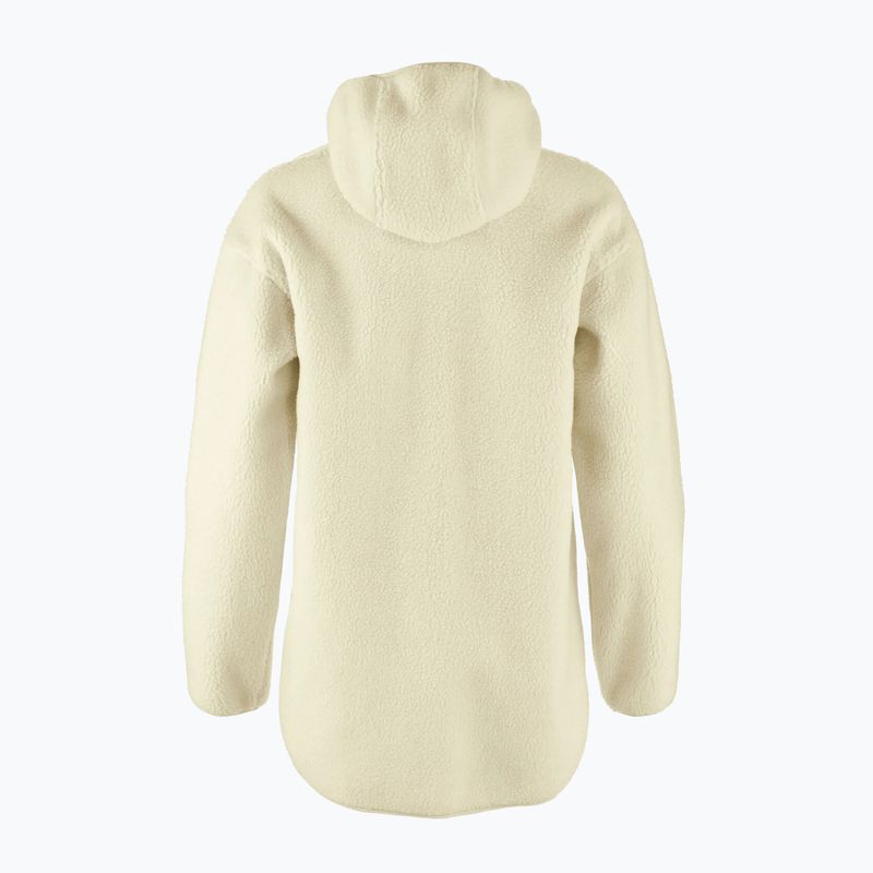 Dámska mikina Fjällräven Vardag Pile Fleece Long chalk white 2