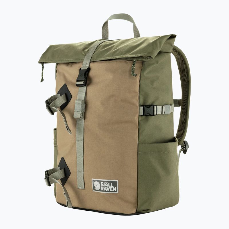 Mestský batoh Fjällräven Vardag Foldsack 25 l green/clay 2