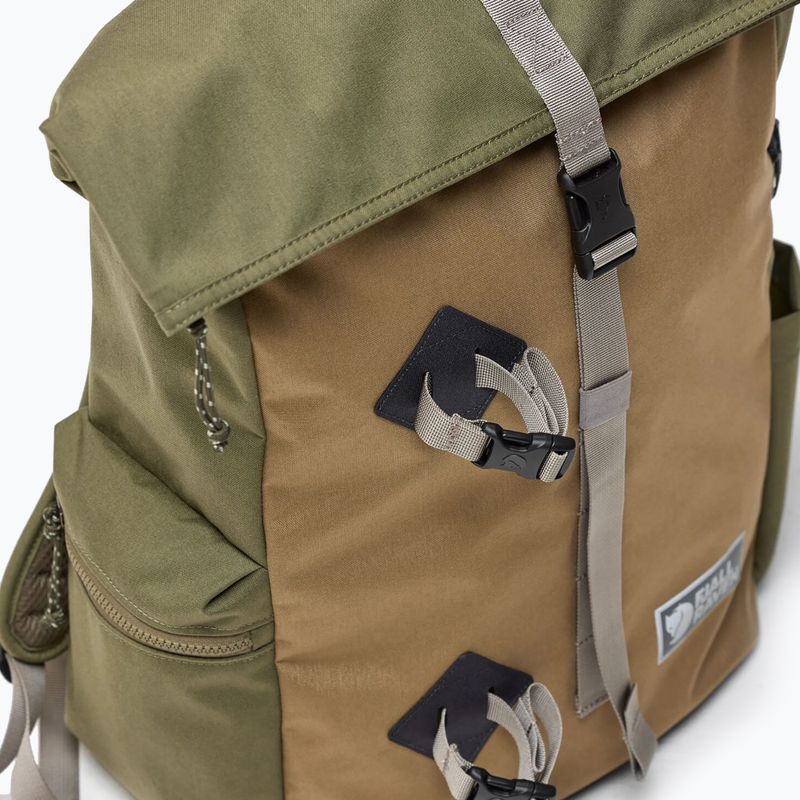 Mestský batoh Fjällräven Vardag Foldsack 25 l green/clay 5