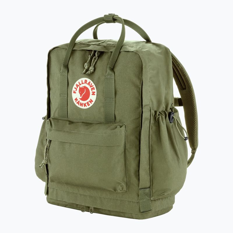 Mestský batoh Fjällräven Kånken Outlong 18 l zelený 3