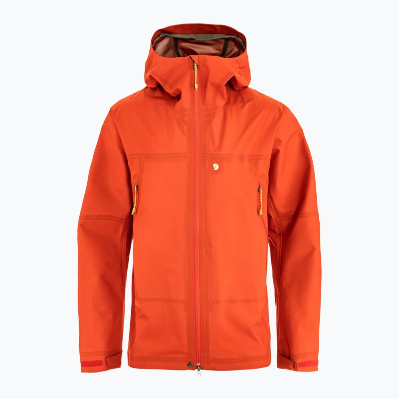 Pánska softshellová bunda Fjällräven Bergtagen GTX Lite flame orange 3