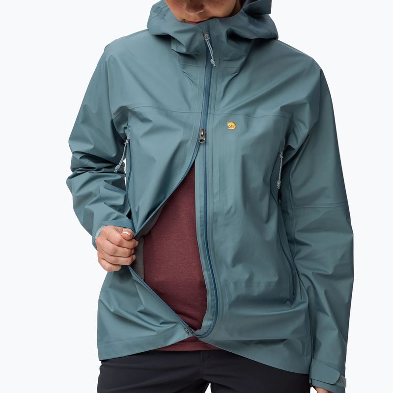 Pánska softshellová bunda Fjällräven Bergtagen GTX Lite nimbus blue 9