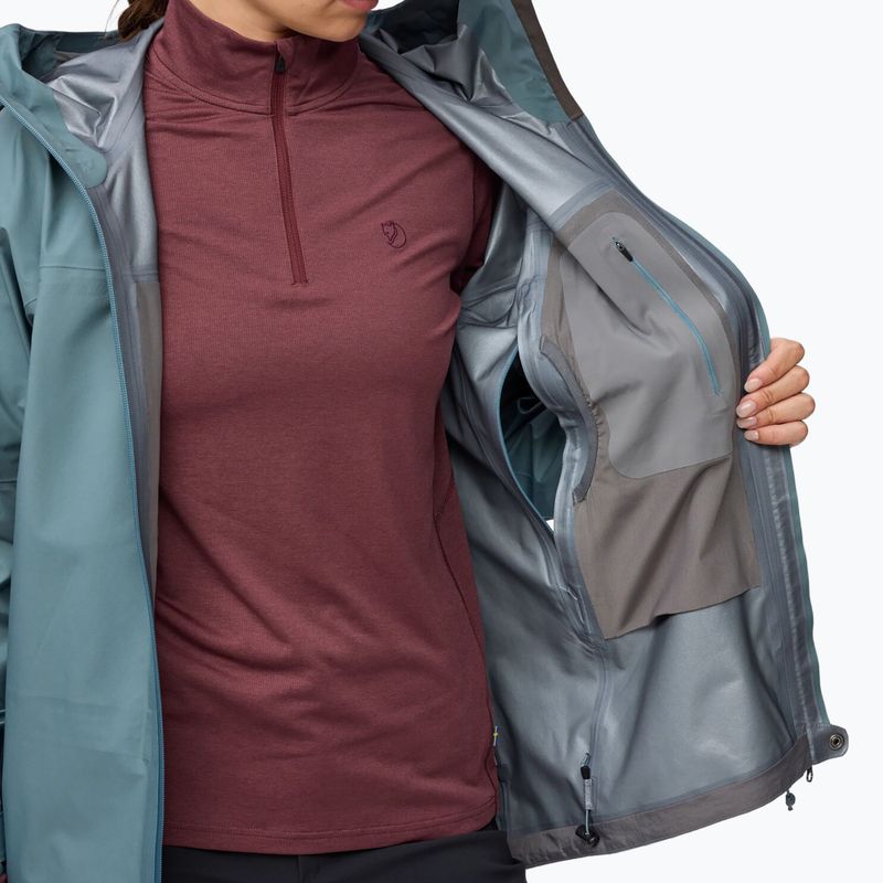 Pánska softshellová bunda Fjällräven Bergtagen GTX Lite nimbus blue 10