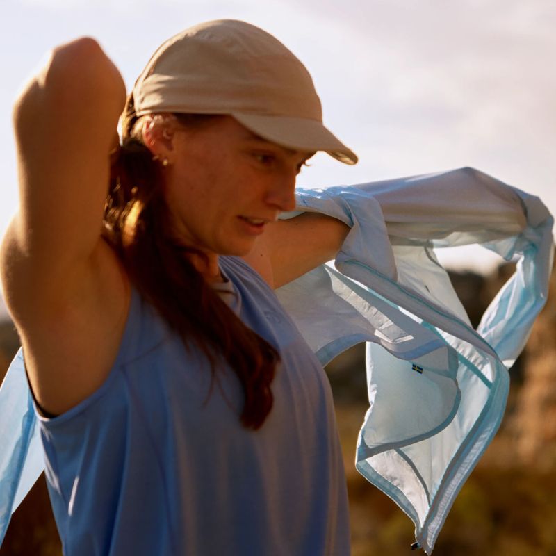 Dámska vetrovka Fjällräven Keb Latt Wind breeze blue 12