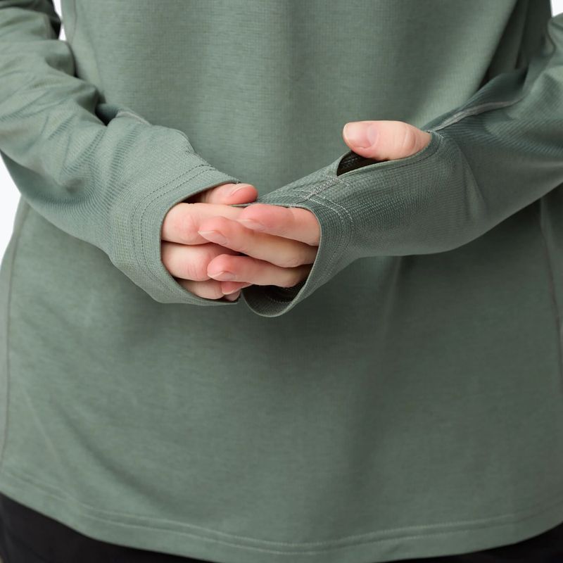Dámska trekingová mikina Fjällräven Abisko Day Hike Half Zip patina green 8