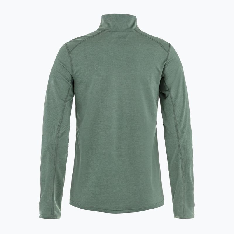 Dámska trekingová mikina Fjällräven Abisko Day Hike Half Zip patina green 10