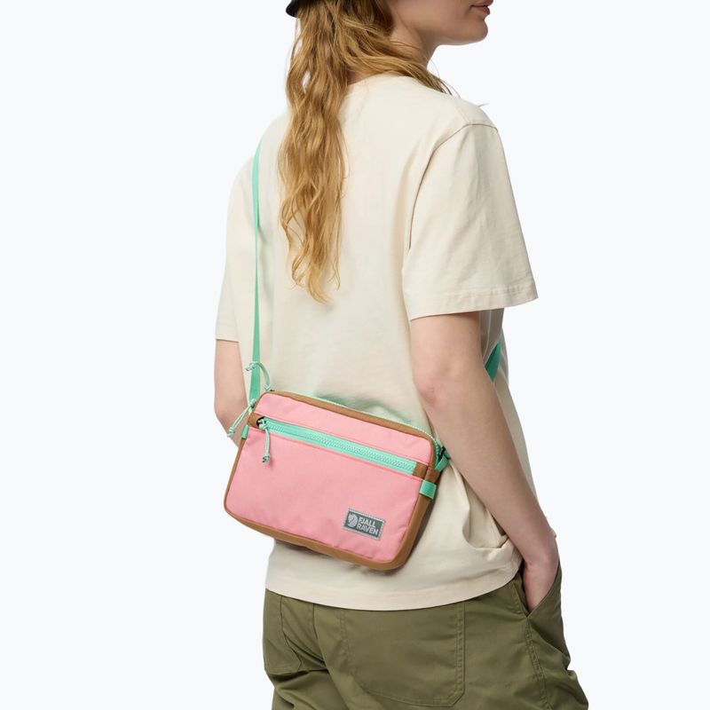 Vrecko Fjällräven Vardag Pocket Large poppy pink/khaki dust 3
