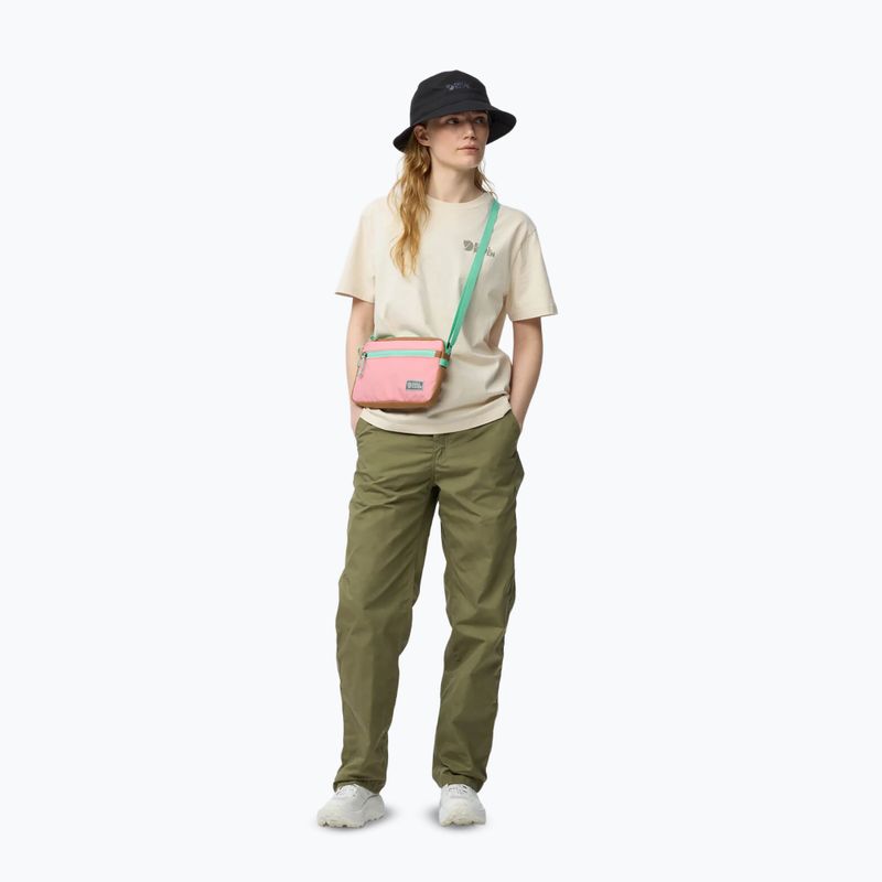Vrecko Fjällräven Vardag Pocket Large poppy pink/khaki dust 4