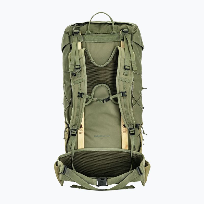 Turistický batoh Fjällräven Kajka X-Lätt 45 l green 3
