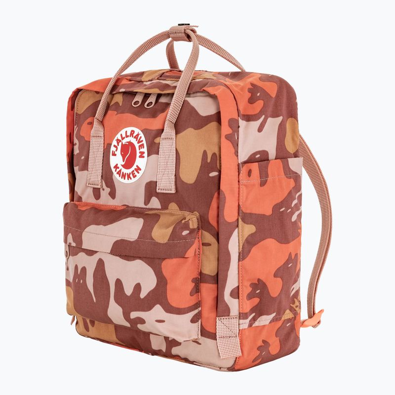 Mestský batoh Fjällräven Kanken Graphics 16 l chalkrose/hidden animals 2