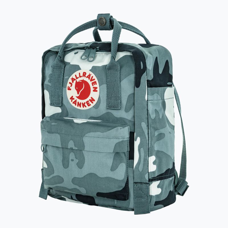 Mestský batoh Fjällräven Kanken Graphics Mini 7 l nimbus blue/hidden animals 2
