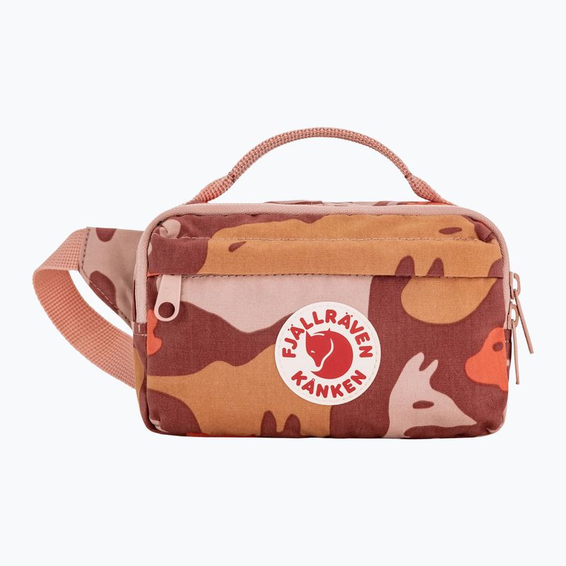 Ľadvinka Fjällräven Kanken Graphics Hip Pack chalk rose/hidden animals