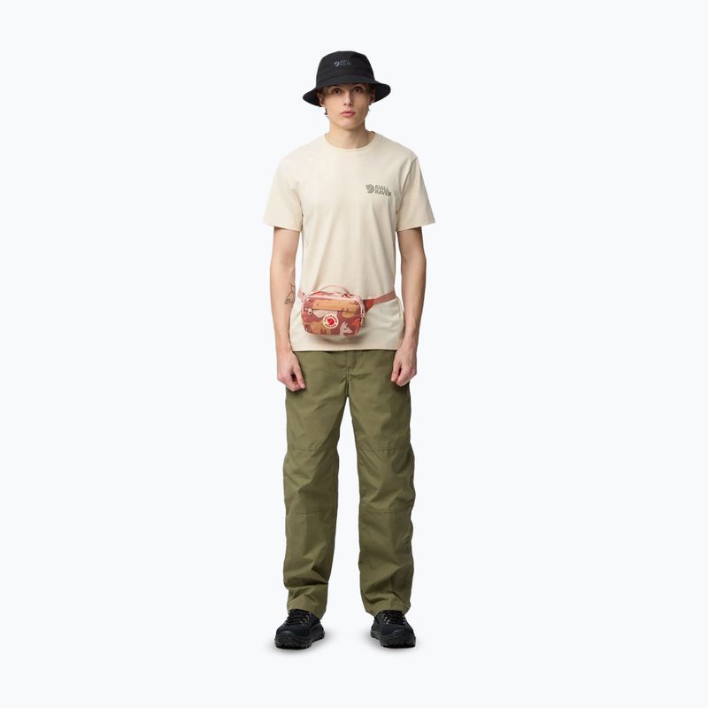 Ľadvinka Fjällräven Kanken Graphics Hip Pack chalk rose/hidden animals 4