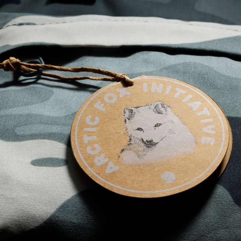 Ľadvinka Fjällräven Kanken Graphics Hip Pack nimbus blue/hidden animals 4