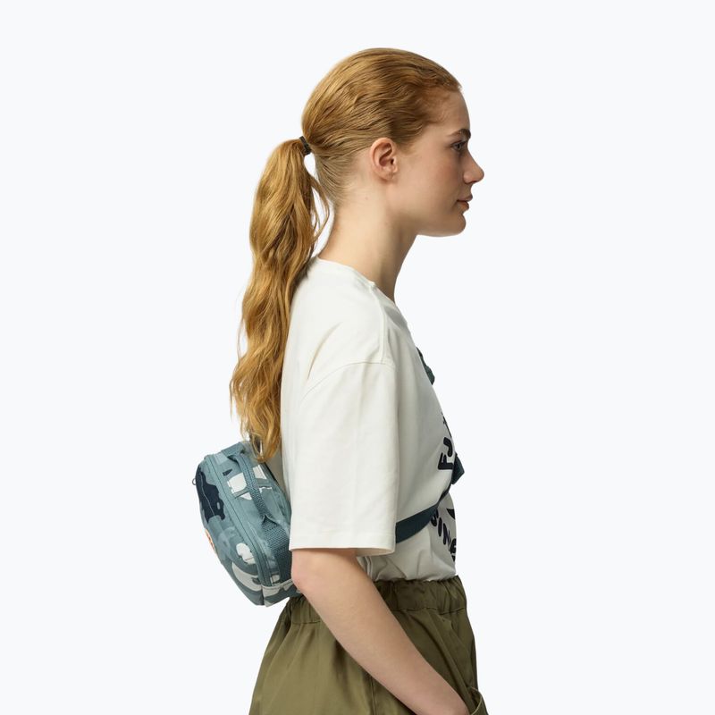 Ľadvinka Fjällräven Kanken Graphics Hip Pack nimbus blue/hidden animals 7