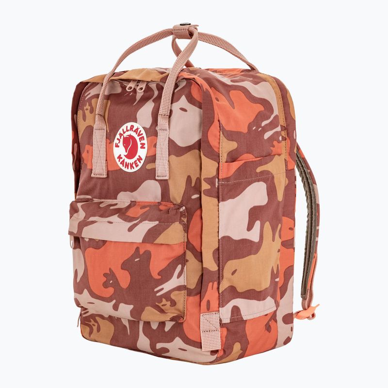 Mestský batoh Fjällräven Kanken Graphics Laptop 15" 18 l chalkrose/hidden animals 2