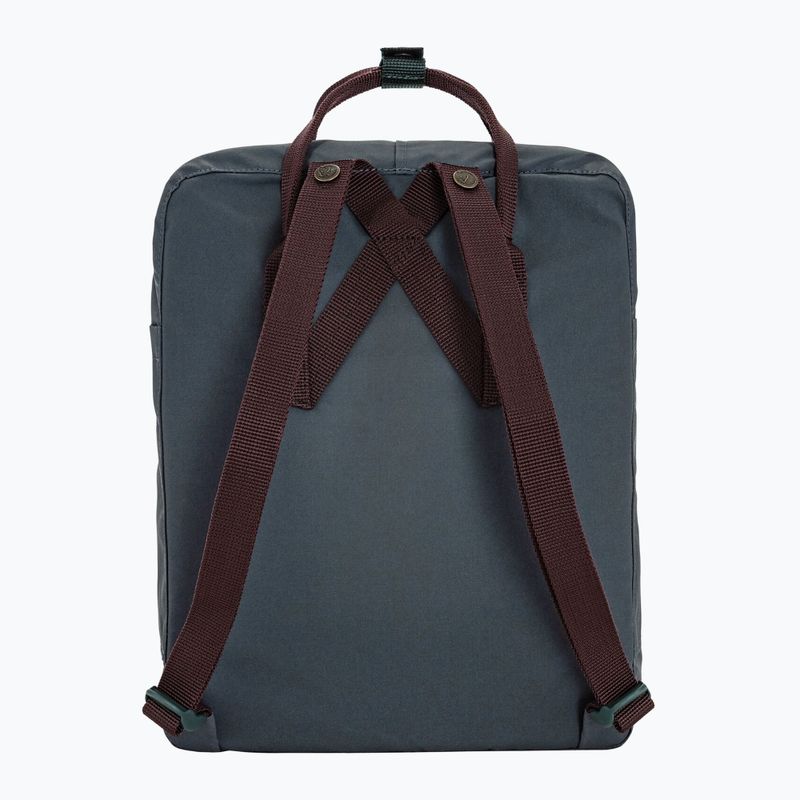 Mestský batoh Fjällräven Kånken Concept 16 l graphite/blackberry 3