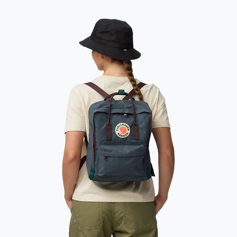 Mestský batoh Fjällräven Kånken Concept 16 l graphite/blackberry 4