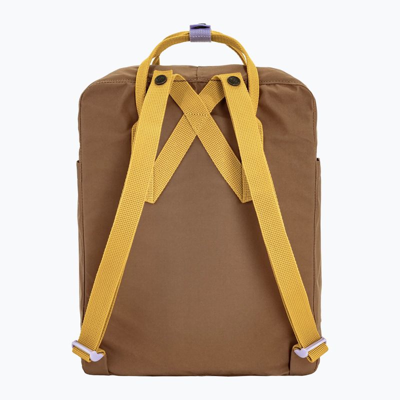 Mestský batoh Fjällräven Kånken Concept 16 l khaki dust/kantarell 2