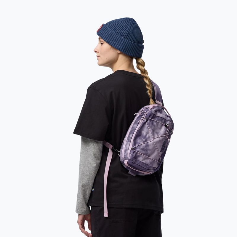 Mestský batoh na rameno Fjällräven Skule Graphics Sling 6 l pastel lavender/shade 5
