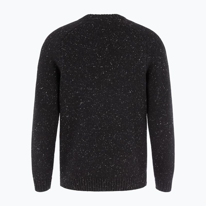 Pánsky sveter Fjällräven Övik Neps Knit black 2