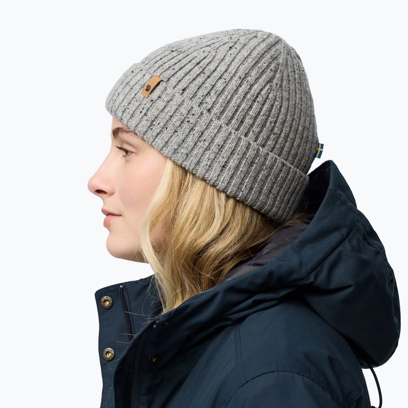 Zimná čiapka Fjällräven Ovik Neps Beanie grey 5